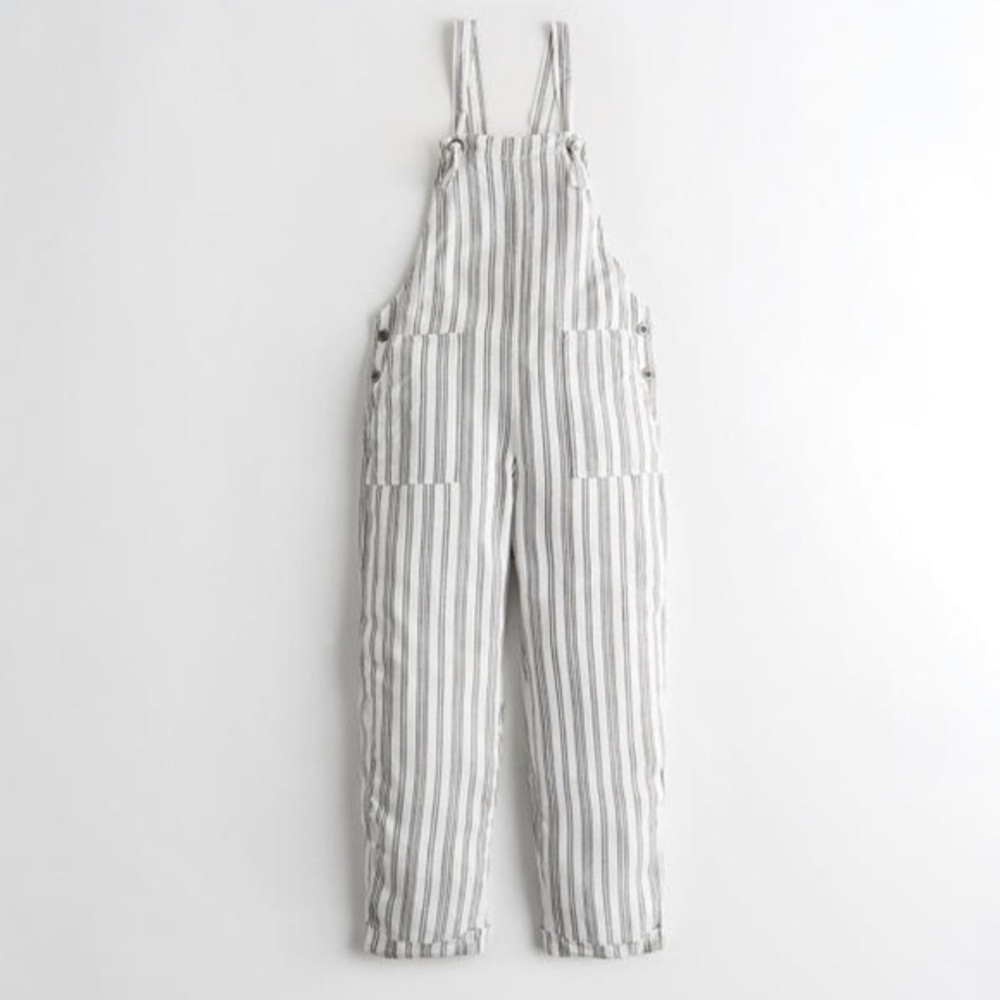 Hollister Summer-soft Relaxed Fit Overalls